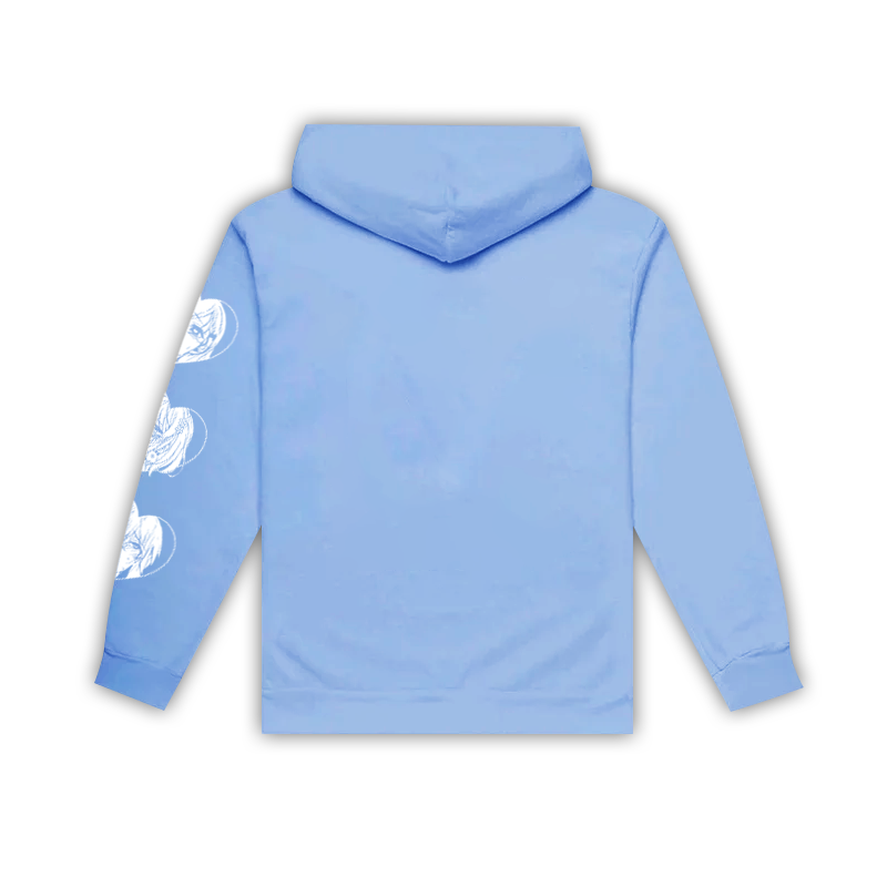 Yamete Kudasai Hoodie | Light Blue