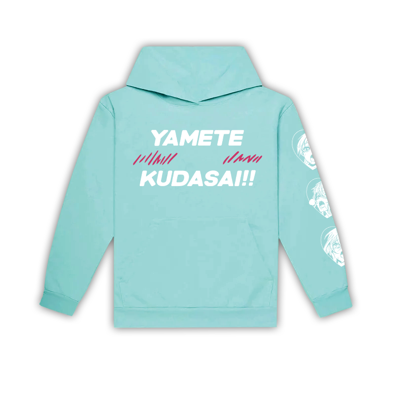 Yamete Kudasai Hoodie | Mint
