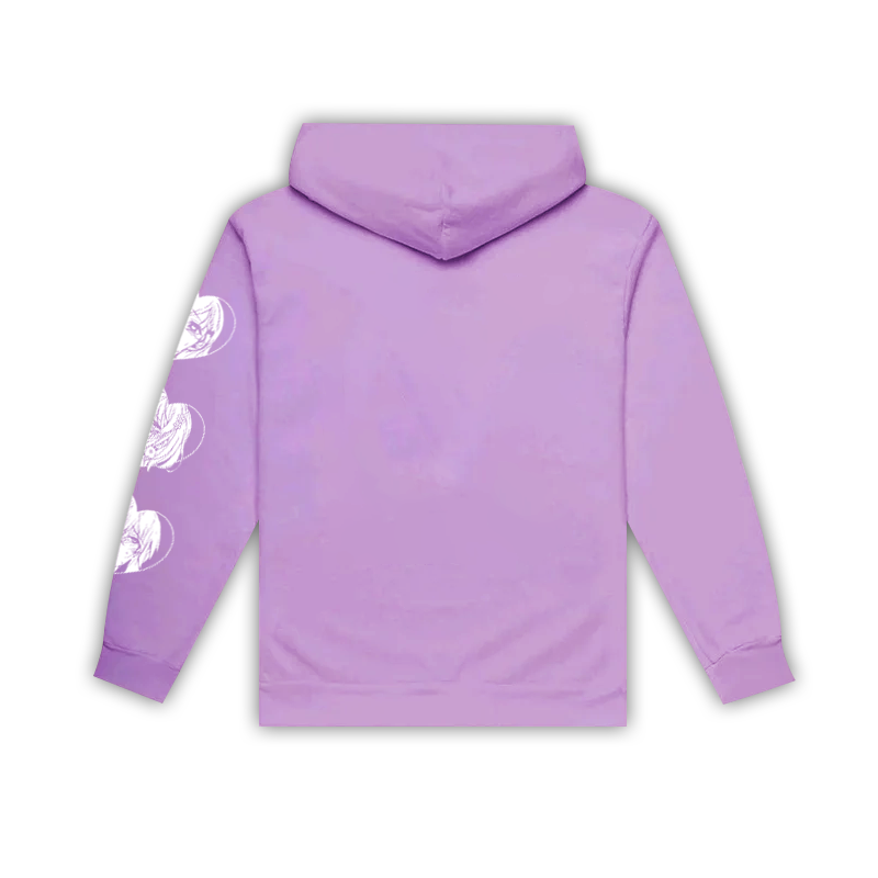 Yamete Kudasai Hoodie | Lilac